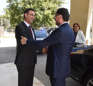 Kamu Başdenetçisi Şeref Malkoç GSO'yu Ziyaret Etti