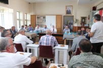 FARUK ÖZLÜ - Başkan Özlü, Terminal Esnafıyla Bir Araya Geldi