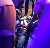 VATAN CADDESİ - Bisikletiyle Takla Atan Genç Yaralandı
