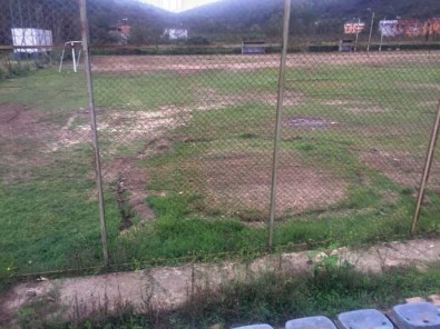 Fındık İşçileri Spor Tesislerini Kullanılmaz Hale Getirdi