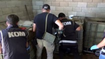 YAKIT TANKI - Gaziantep'te Akaryakıt Kaçakçılığı Operasyonu