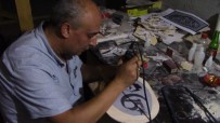 CEVİZ AĞACI - Kendi İmkânlarıyla Öğrendiği ''Naht'' Sanatı İle Harika Eserler Üretiyor