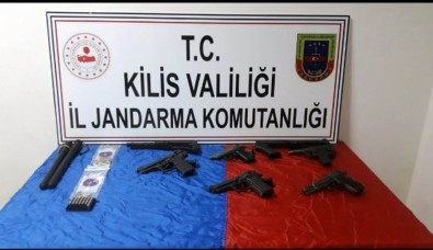 Kilis'te Silah Operasyonu  Açıklaması1 Gözaltı