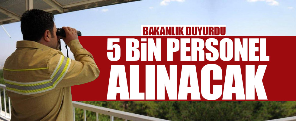 OGM'ye 5 bin personel alımı için başvurular başladı