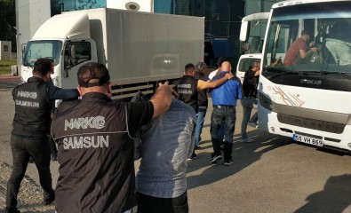Samsun'da Uyuşturucu Ticaretinden 6 Tutuklama