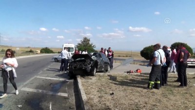 Amasya'da Otomobil Devrildi Açıklaması 1 Ölü, 2 Yaralı