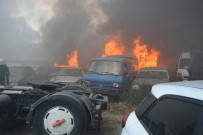 GERİ DÖNÜŞÜM - Bursa'da Yed-İ Emin Deposunda Büyük Yangın