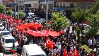 TERÖRE LANET MİTİNGİ - Erciş'te 'Teröre Lanet' Mitingi