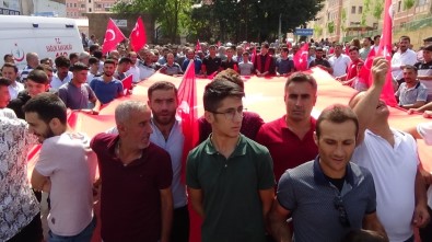 Muş'ta 'Teröre Lanet' Yürüyüşü