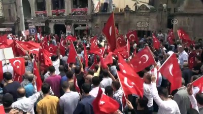 Şanlıurfa'da Şehitlere Saygı Teröre Lanet Yürüyüşü
