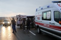 GİRESUN - Sivas'ta Trafik Kazası Açıklaması 8 Yaralı