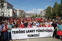 SİYASİ PARTİ - Tunceli'de 'Teröre Lanet Yürüyüşü'