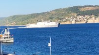 SAVAŞ GEMİSİ - 'USNS Yuma' Adlı Abd Savaş Gemisi, Çanakkale Boğazı'ndan Geçti