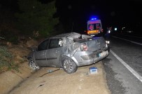 Antalya'da Trafik Kazası Açıklaması 1 Ölü, 1 Yaralı