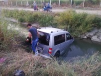 Aydın'da Ticari Araç Sulama Kanalına Uçtu; 3 Yaralı