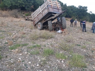 Traktörün Altında Kalan Şahıs Hayatını Kaybetti