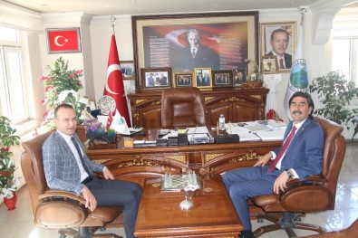 Ağrı Milli Eğitim Müdürü Tekin'den  Taşlıçay Belediye Başkanı Taşdemir'e Ziyaret