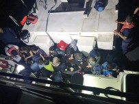 Datça'da 99 Göçmen Yakalandı