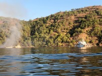 GÖCEK - Fethiye'de Gulet Teknede Yangın Açıklaması 1 Ölü, 4 Yaralı