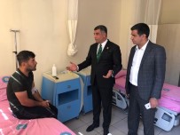 İNSAN HAKLARı - Milletvekili Erol, Terör Saldırısında Yaralananları Hastanede Ziyaret Etti