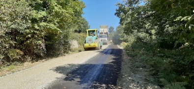 Türkeli'nin Köylerinde Asfalt Çalışmaları Sürüyor