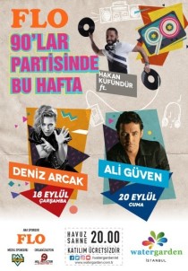 Ataşehir'de Açık Hava Konserlerinde 90'Lar Rüzgarı
