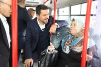 ÇEVRE VE ŞEHİRCİLİK BAKANLIĞI - Belediye Başkanı Makamına Halk Otobüsü İle Gitti