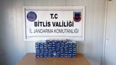 Bitlis'te 3 Bin 800 Paket Kaçak Sigara Ele Geçirildi