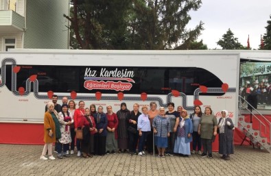 'Kız Kardeşim Eğitim Tırı' Ordulu Kadınlarla Buluştu