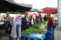 SALı PAZARı - Niğde Belediye Başkanı Özdemir Halkla İç İçe