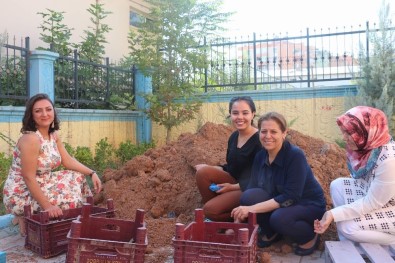 Siirt'te Öğretmenler Atık Malzemelerle Okulun Çehresini Değiştirdi