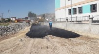 İMAM HATİP LİSESİ - Belediye Okul Yolunu Asfaltladı
