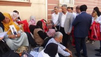 EVLAT ACISI - HDP Önünde Eylem Yapan Ailelere Destek Ziyaretleri Sürüyor