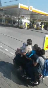 (Özel) Okul Servisi Gibi Motosiklet