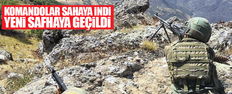 'Pençe-3 Operasyonu'nda yeni safhaya geçildi