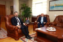 ARGO - TFF Başkanı Özdemir, RTÜK Başkanı Şahin'i Ziyaret Etti