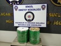 Bingöl'de Kablo Makarası İçinde Kaçak Sigara Ele Geçirildi