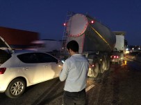 Bozüyük'te Zincirleme Trafik Kazası Açıklaması 3 Yaralı