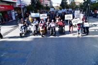 YÜRÜME ENGELLİ - Isparta Belediyesi Öncülüğünde Farkındalık Yürüyüşü