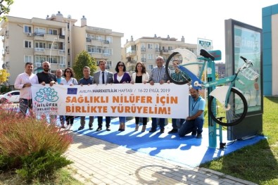 Nilüfer'de Bisiklet Tamir İstasyonları Kuruluyor