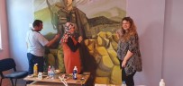 YENIDOĞAN - Şehidin Resmini Duvara İşlediler