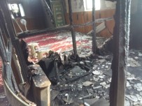 Tokat'ta, Yangında Hasar Gören Camide Çalışma Başlatıldı Haberi