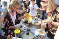 EMİNE BEDER - Festivalde Zeytin Yağlı Yemekler Yarıştı