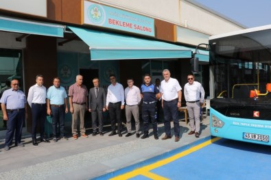 Manisa'da İlçe Otobüsleri Yeni Yerinde Hizmet Veriyor