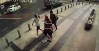 MECIDIYEKÖY - (Özel) İstanbul'da Motosikletlinin Metrelerce Sürüklendiği Kaza Kamerada