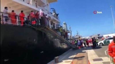 Türk Denizciler, Kanarya Adaları Açıklarında 24 Mülteciyi Kurtardı