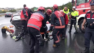 Anadolu Otoyolu'nda Zincirleme Trafik Kazası