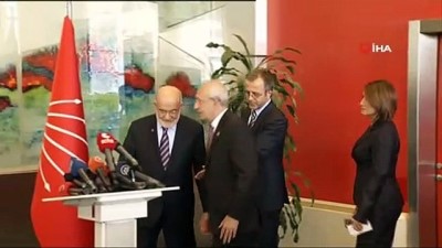 CHP Ve Saadet Partisi Başkanları Bir Araya Geldi