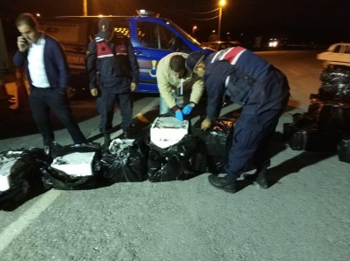 Otobüs Bagajındaki 1,5 Ton Balığa El Konuldu