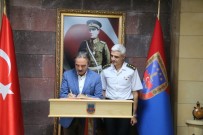 JANDARMA GENEL KOMUTANLIĞI - Rektör Bağlı'dan İl Jandarma Komutanı Erol'a Ziyaret